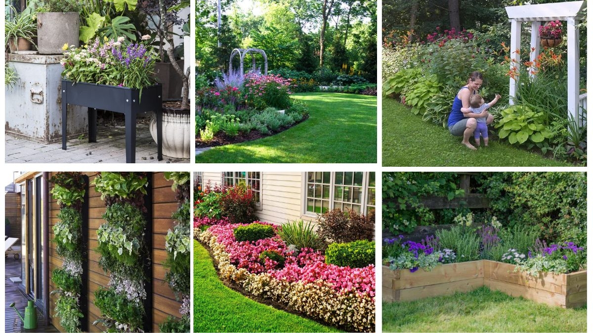 Modern Flower Bed